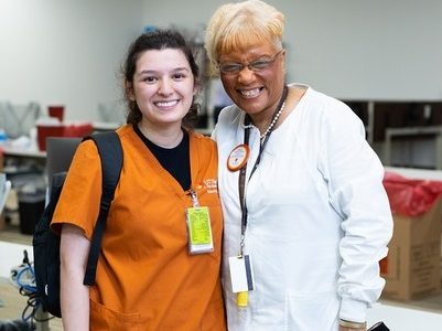 Dr. Lark Ford with Student