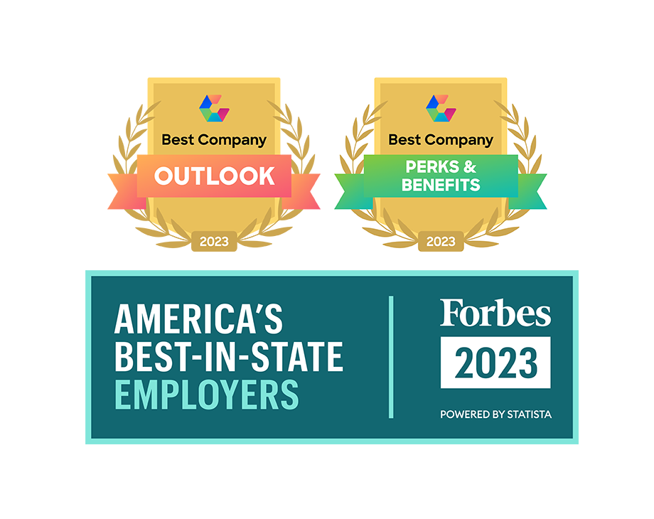 Best Company Outlook 2023 | Best Company Perks & Benefits 2023 | America's Best-in-State Employers from Forbes 2023