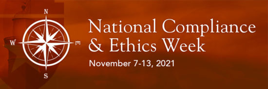 National compliance and ethics week