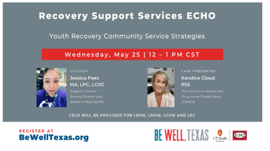 Recovery Support Services ECHO - ECHO