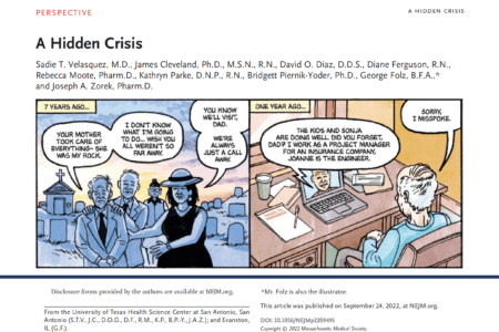 A Hidden Crisis -- Graphic Perspective in the New England Journal of Medicine