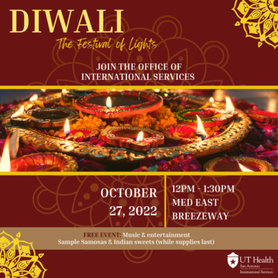 Flyer for Diwali Event