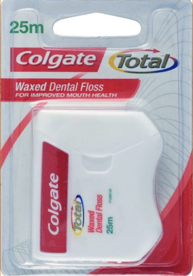 Waxed dental floss
